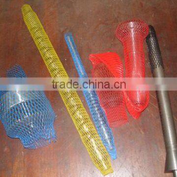 workpiece tubular mesh sleeves PE plastic screw protection net