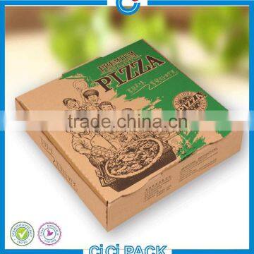 Roland Printing Machine Pizza Paper Package Custom, Printed Pizza Packaging Paper Box, Paper Pizza Packaging Box Wholesale