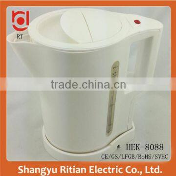 electrical kettle home appliance immersed cordless plastic electric kettle