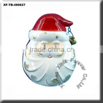 unpainted ceramicware christmas bell