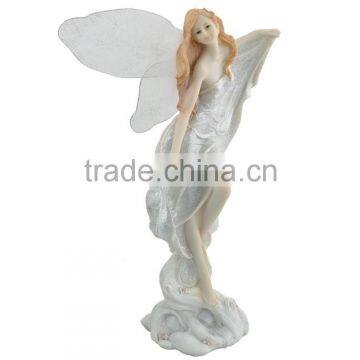 handmade cute doll angel flying fairy toy with wings