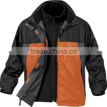 Winter waterproof 3 in 1 outdoor jacket for men