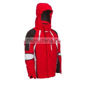 Winter sleeve ployester detachable hood jacket for school children