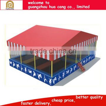 2016 Best selling outdoor Durable and safe outdoor trampoline