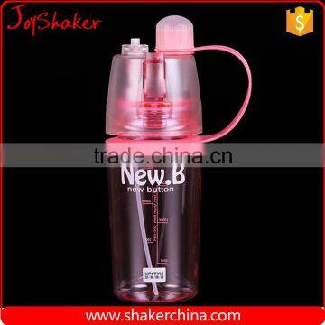 400ML Fashion Design BPA Free Plastic Water Bottle With Spray photo-3