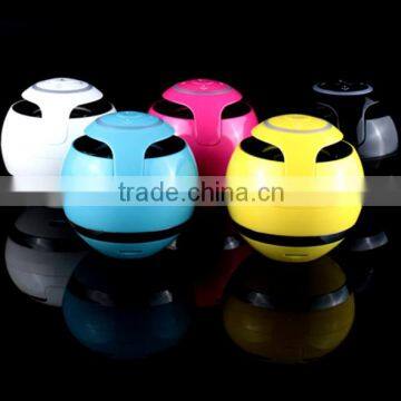 A15 2014 Hot selling round bluetooth speaker with mic handsfree functions