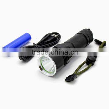 Soshine Rechargeable 900LM LED 3-Mode White Flashlight USB Cable- Black (1 x 26650) photo-3