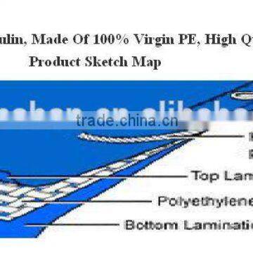 PP/PE/PVC tarpaulin for tuck covering /tent