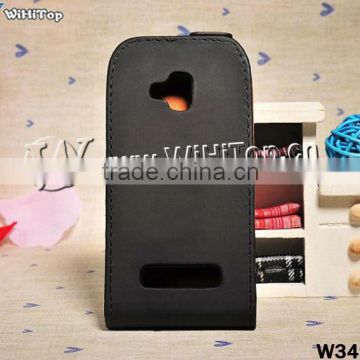 For Nokia Lumia 610 leather flip cover case, Leather Flip Case For Nokia Lumia 610.