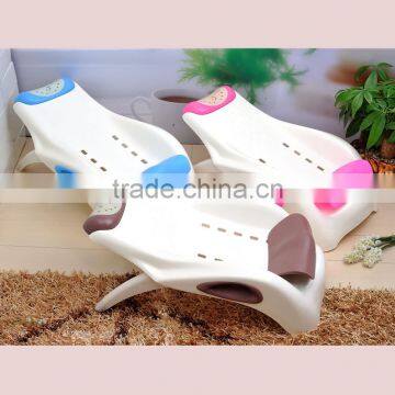 2016 Newest small shampoo chair plastic baby folding shower chair