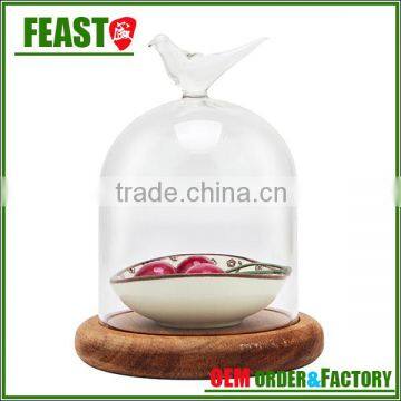 High Borocilicate Clear Glass Dome