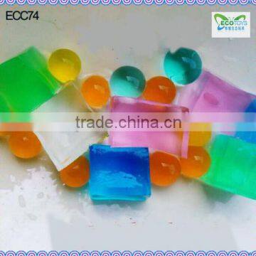 New Design Square Crystal Soil Growing Water Beads For Vase