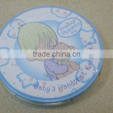 Round Gift tin box