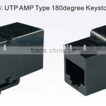 Cat5e / cat6 UTP AMP Type Keystone Jack