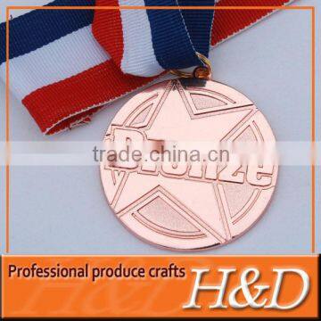 bronze ribbon souvenir metal medal maker