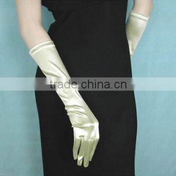 Long Satin Streth Gloves Wedding Bridal Glove SG-58