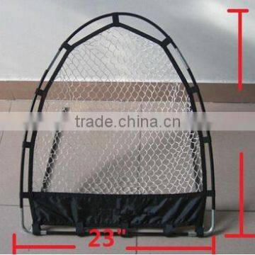 Golf 26"x23"Pop Up Practice Chipping Net with 5 Holes target Overlay