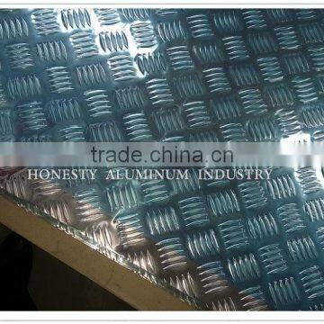 High Quality 5052 5754 5083 H32 H34 H36 Aluminum Checker Plate for Check photo-5