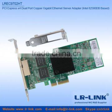 LREC9702HT PCI Express x4 Gigabit 2*RJ45 Port Ethernet Card