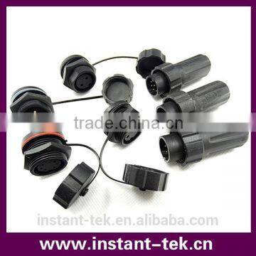 INST M22 4pin female and male waterproof connector assembly cable