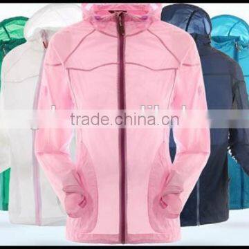 Spring and Summer of Sun Protection Clothing and Thin Jacket Sport for Ladies and With Front -zip Waterproof Rain Jacket photo-6