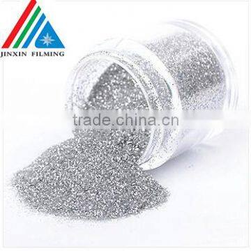 100% pure shinny Glitter Powder High quality golden/silver PET Mylar Ornament Powder