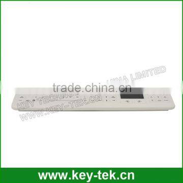 Factory price medical backlight silicone antimicrobial keyboard