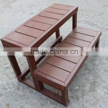 Sales light easy to assembly anti-slip outdoor spa steps