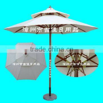 NWD-27MB double layer wood patio umbrella pulley system                        
                                                                                Supplier's Choice