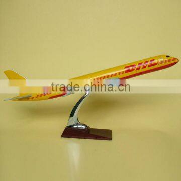 DHL resin plane model,resin scale model plane,aircraft plane model