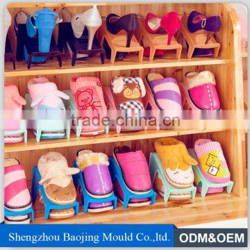 OEM Plastic Floor Display Stand Shoes Display Racks and Stands photo-2