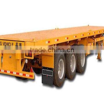 SINOTRUK HOWO flatbed trailer with container lock