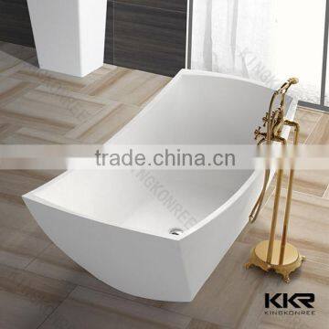 Italian Designed Solid Surface Bathtubs Freestanding Bathtub Supplier photo-2