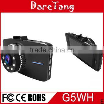 3.0 inch 170 wide angle 12 mega 1080p full hd police car camera