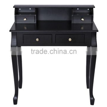 Bedroom furniture design mirrored wooden vanity dressing table