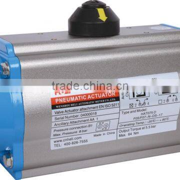 HAT-240D 6 Bar Double Acting Pneumatic Actuator