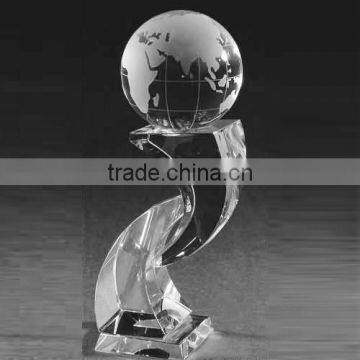 Amazing Optical Crystal Golf Trophy Award