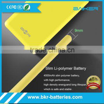 Lowest Price Rechargeable Slim Power Bank 4000mah Charger for Smartphone Iphone 6s/6 /7 photo-2