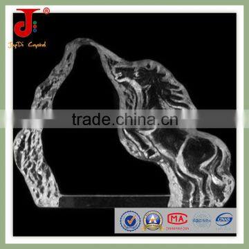 New Arrival Clear K9 Crystal Blank High Quality Factory Outlet Inflatable Water Crystal Blank Iceberg For Art Collection