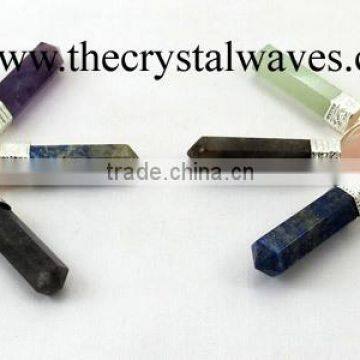 Rose Quartz Conical Pyramid Chakra Pencil Energy Generator