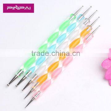 Cheap plastic nail dotting tools, nail art