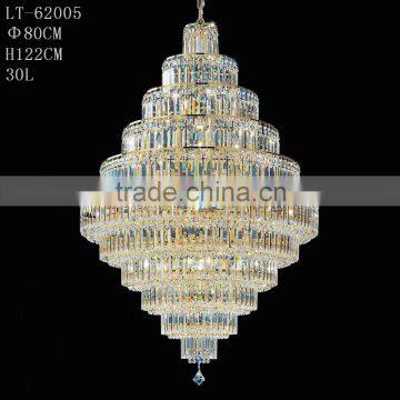 Zhongshan Factory Outlet Chandelier Crystal Pendant Lighting Fixture for Stairs                        
                                                Quality Choice