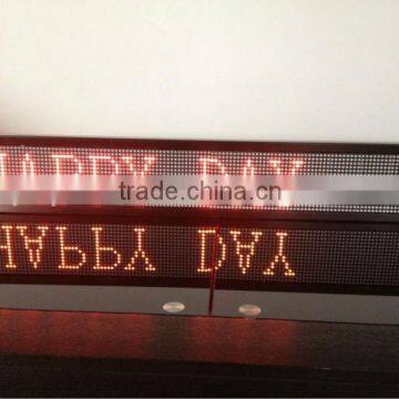 HOT !!! personalized led digital bus destination programmable flexible led sign