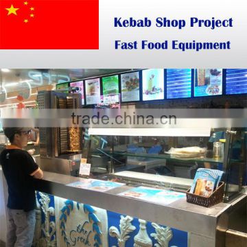 Shawarma Kebab Shop Solution in China