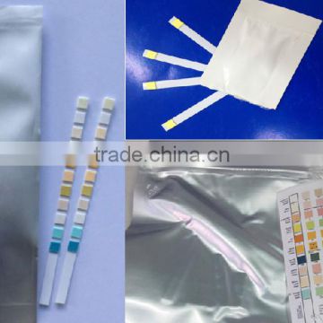 12parameter urine analysis strips for both machine read and visual read