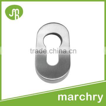 MH-0614 Wood Door Oval Stainless Steel Escutcheons