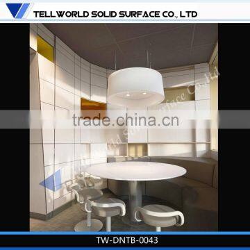 Long Marble Fast Food 12 Seats Pictures of Dining Table Chair photo-5