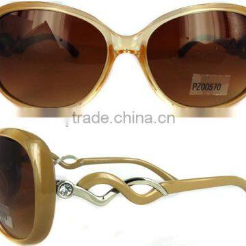 Fashion plastic sunglasses safari sunglasses