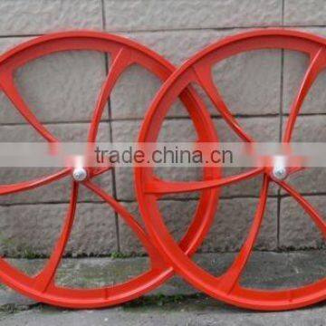 magnesium alloy bike wheel for MTB bikes and road bikes