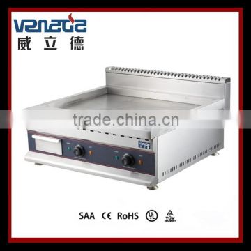 Gas Griddle With Gas Fryer With CE Certification Stainless Steel